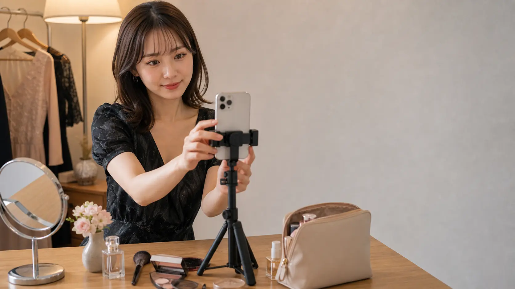 キャバ嬢の宣材写真の撮り方|ドレス映え&指名率UPの撮影テクニック